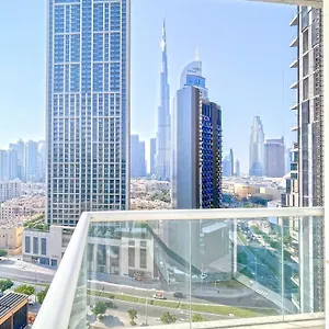 Bnbmehomes - 2br Apt With Burj Khalifa View -1406 Apartment